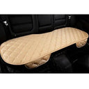 Car Seat Cover Front Rear Flocking Cloth Cushion Non Slide Winter