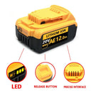 High Capacity 12000mAh Dewalt 20V Battery for Tools