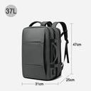 BANGE Waterproof Laptop Backpack Stylish Travel Bag 17.3 Inch