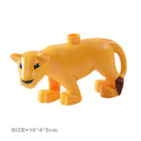 Big Farm Animals Building Blocks Set: Creative Educational Toy Blocks  ourlum.com Lioness  