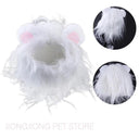 Cute Lion Mane Wig Hat for Small Dogs and Cats Decor