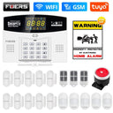 Smart WiFi GSM Alarm System with Remote Access LCD Display