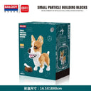 Balody Cartoon Dog Mini Building Blocks Toy for Creative Kids  ourlum.com 16043 No box 