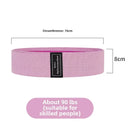 Versatile Elastic Resistance Bands for Women's Hips and Squats