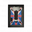 Carbon Fiber Metal Wallet Men Slim Aluminum ID Holder RFID