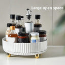 360 Rotating Kitchen Storage Containers for Spice Jar Snack Food Bathroom Box Organizer  ourlum.com   