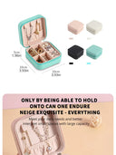 Mini Jewelry Storage Box Portable Home Travel Case for Women