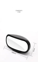 360° Adjustable Wide Angle Side Rear Mirrors for Enhanced Driving  ourlum.com   