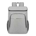 30L Cooler Backpack Leakproof Insulated Lunch Bag for Outdoor Camping Hiking Picnics Beach  ourlum.com Grey  