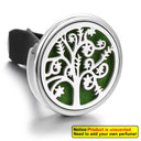 Tree of Life Refillable Car Air Freshener Clip Diffuser