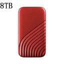  Portable SSD: Fast Storage & Enhanced Durability  ourlum.com Red 8TB  