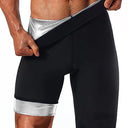 MrifDila Sauna Sweat Short Pants Men's Hot Thermo Suit