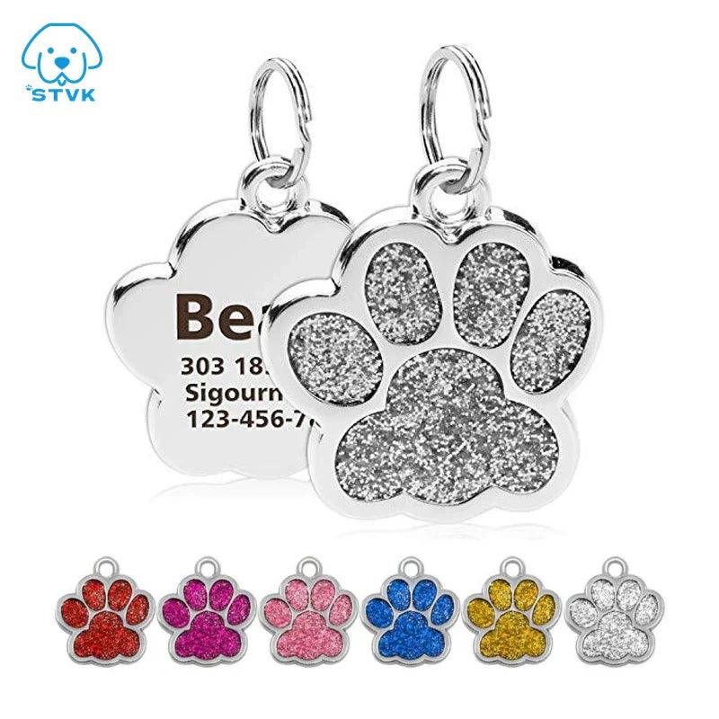 Engraved Pet ID Tag: Personalized Nameplate Keyring - Safety & Style  ourlum.com   