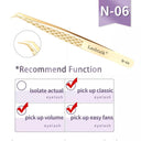 Ultimate Precision Lash Extension Tweezers For Flawless Results