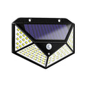 Solar-Powered LED Outdoor Wall Lights for Security Ambiance