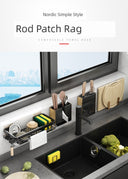 Punch-Free Storage Rack Wall-Mounted Tool For Kitchen