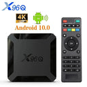 Ultimate Streaming Experience: X96Q Android 10.0 TV Box with Allwinner H313 Quad Core - 4K 2GB RAM 16GB Storage - Wifi HDMI YouTube Player  ourlum.com   