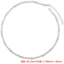 ZHUKOU candy necklace for women Cubic Zirconia Man necklace originality Couples Necklace Fashion jewelry wholesale VL242