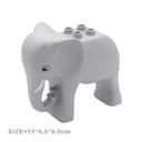 Big Farm Animals Building Blocks Set: Creative Educational Toy Blocks  ourlum.com Big Elephant  