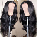 Luxurious 30-Inch Body Wave Brazilian Lace Front Wig for Women