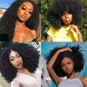 Afro Kinky Curly Brazilian Hair Bundles for Natural Style