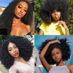 Afro Kinky Curly Brazilian Hair Bundles: Style with Natural Ease!