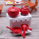 Miniature Dollhouse Kitchen Cookware Set - 1:12 Scale Accessories