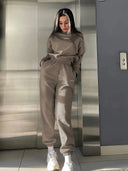 Hoodies And Pants Hoodies Set Clothes Women 2 Pieces