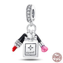 Charming Sterling Silver Red Heart Beads for Pandora Gifts