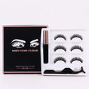 Magnetic Eyelash Kit with Synthetic Lashes for Glam Eyes