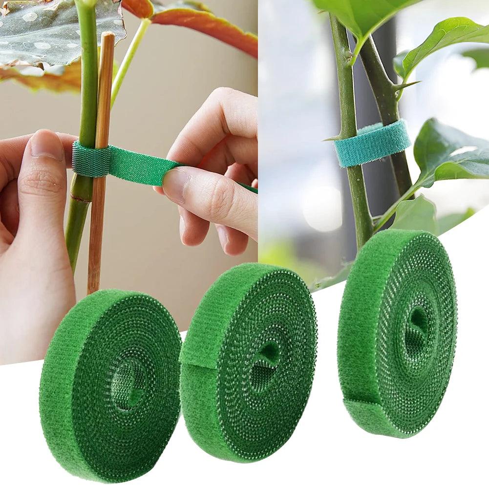 Green Nylon Garden Twine Plant Ties - Set of 3 Rolls for Plant Support and Organization  ourlum.com   