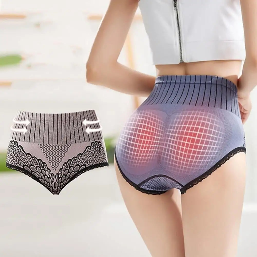 High Waist Seamless Panties for Women - Comfortable Body Shaper & Brief Lingerie