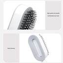 Self Cleaning Hair Brush for Thick Hair with Air Cushion