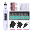 Portable Professional Electric Nail Drill Machine Set