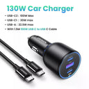 UGREEN 130W Car Charger: Efficient Fast Charging Solution  ourlum.com Add 100W PD Cable CHINA 