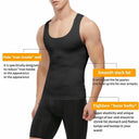 Men's Compression Tank Top for Chest Sculpting Support