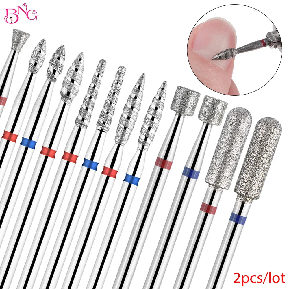 Flame Diamond Nail Bit Set: Precision Manicures Redefined