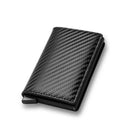 RFID Carbon Fiber Men's Wallet Personalized Security Style