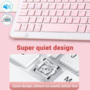 Wireless Bluetooth Keyboard: Ultra-Slim Design for iPad iPhone Tablet  ourlum.com   