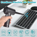 Portable Air Duster for Computer Cleaning 51000RPM Cordless