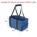 Portable Pet Car Safety Seat for Small Dogs Cats Access