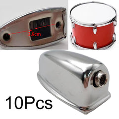 10x Snare Drum Lug Musical Instruments Parts Easy to Install Portable Ear Drum for Musical Instrument Percussion Drum Kits Parts