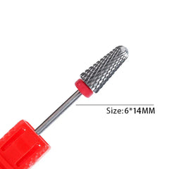 Carbide Tungsten Nail Drill Set: Precision Manicure & Pedicure Kit