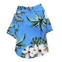 Hawaiian Style Pet Shirt: Pineapple Print Breathable Dog Clothes  ourlum.com Blue Coconut tree S 