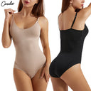 Breathable Plus Size Shapewear Bodysuit for Tummy Control & Curve Enhancement