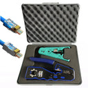 ZoeRax RJ45 Crimp Tool: Ultimate Ethernet Installation Buddy  ourlum.com Netwrok Tool Kit United State 