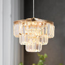 Crystal K9 Led Ceiling Lamp Modern Pendant Light Home Deco