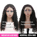 Brazilian Deep Wave Lace Wig 13x4 HD Glueless Pre-Plucked