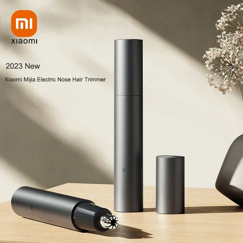 XIAOMI Mijia Electric Nose Hair Trimmer: Portable Rechargeable Clipper  ourlum.com Mijia nose hair trim  