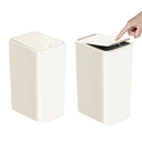 Bathroom Trash Can 10L Small Garbage Can with Press Lid